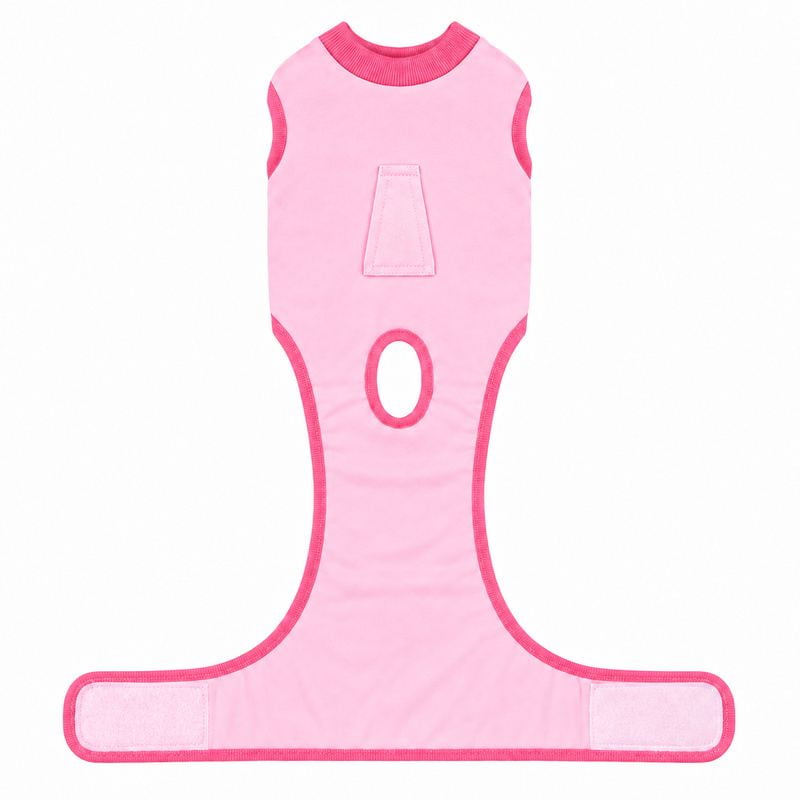 Pink Dog Recovery Suit