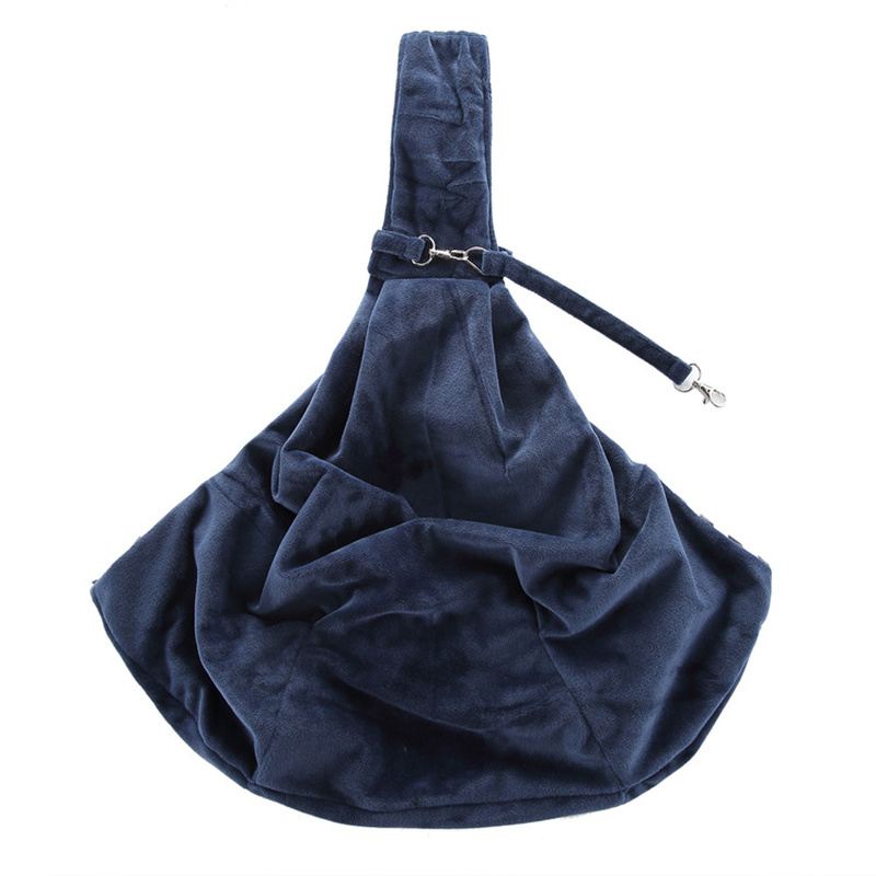 Navy Reversible Dog Sling Carrier
