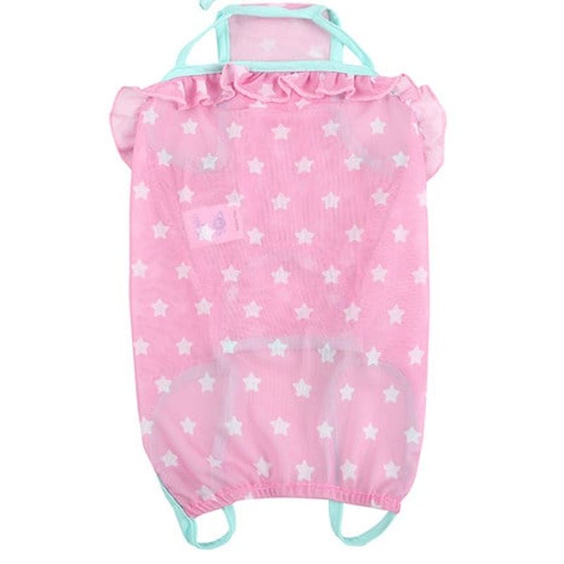 Pink Star Mesh Dog Vest with Ruffled Trim