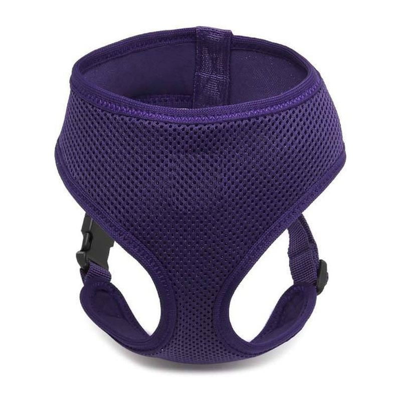 Deep Purple Mesh Overhead Dog Harness