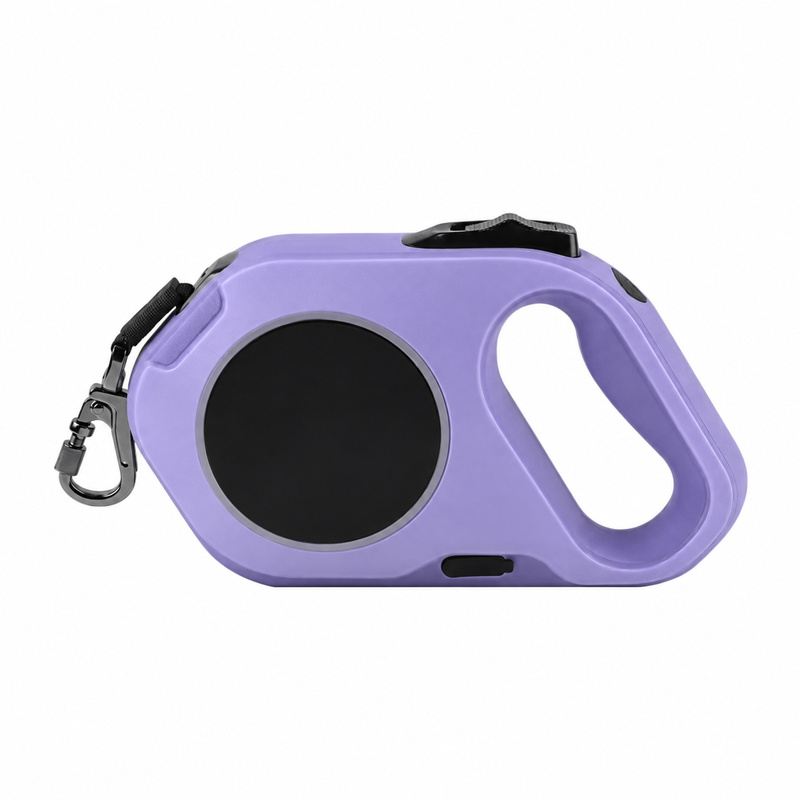 Lavender Retractable Dog Leash