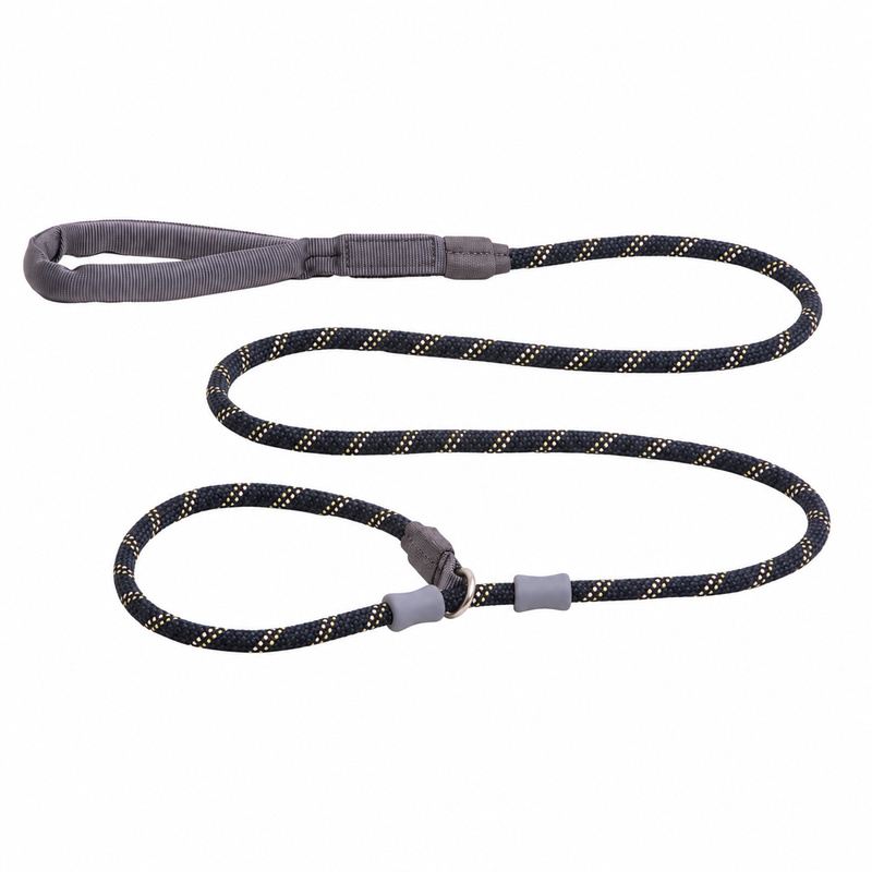 Black Rope Slip Lead For Dogs
