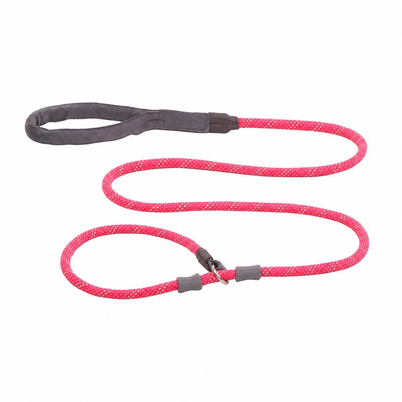 Pink Rope Slip Lead For Dogs